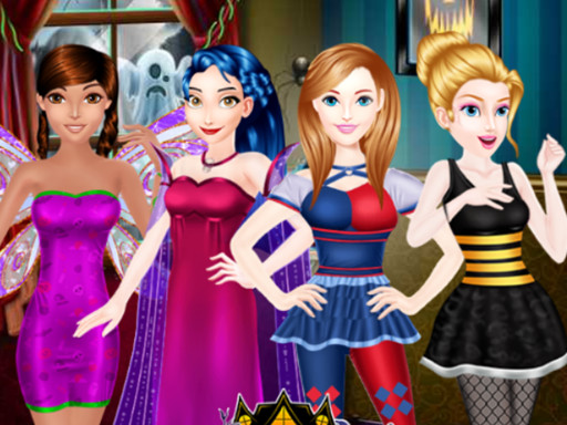Royal Halloween Party Dress Up gameplay preview