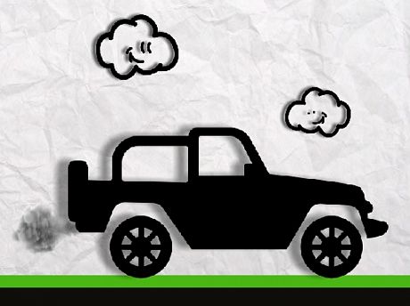 Paper Monster Truck Race gameplay preview