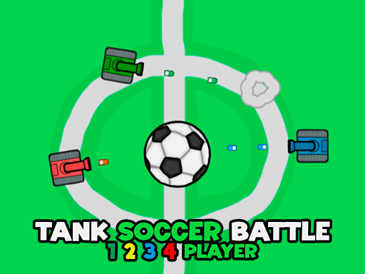 Tank Soccer Battle 1 2 3 4 Player gameplay preview