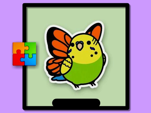 Cute Budgie Puzzle gameplay preview